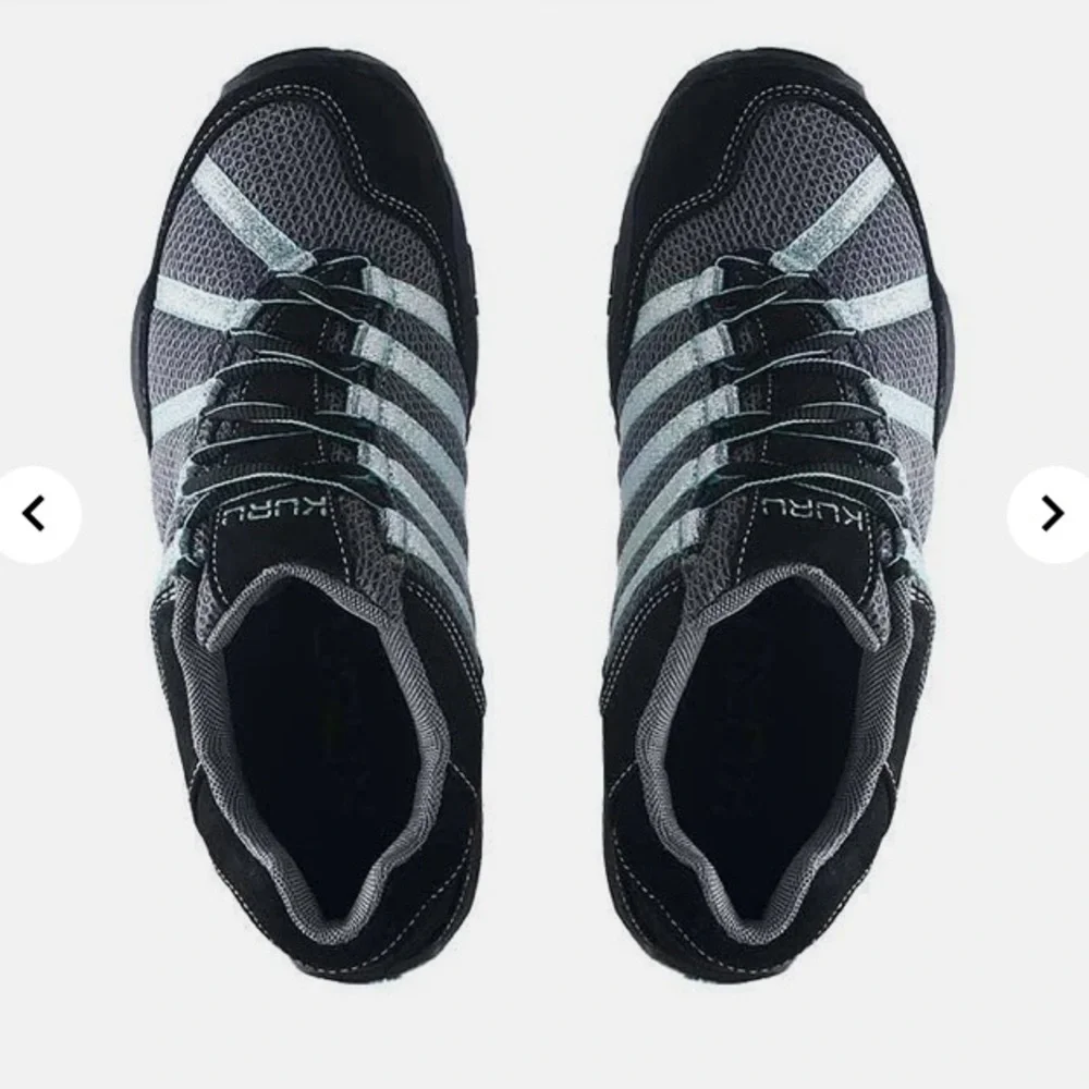 KURU CHICANE Black and Teal Athletic‎ Shoes size 10.5 M